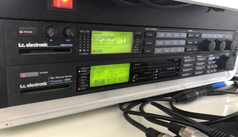 tc electronics Finalizer Plus and FireworX processors
