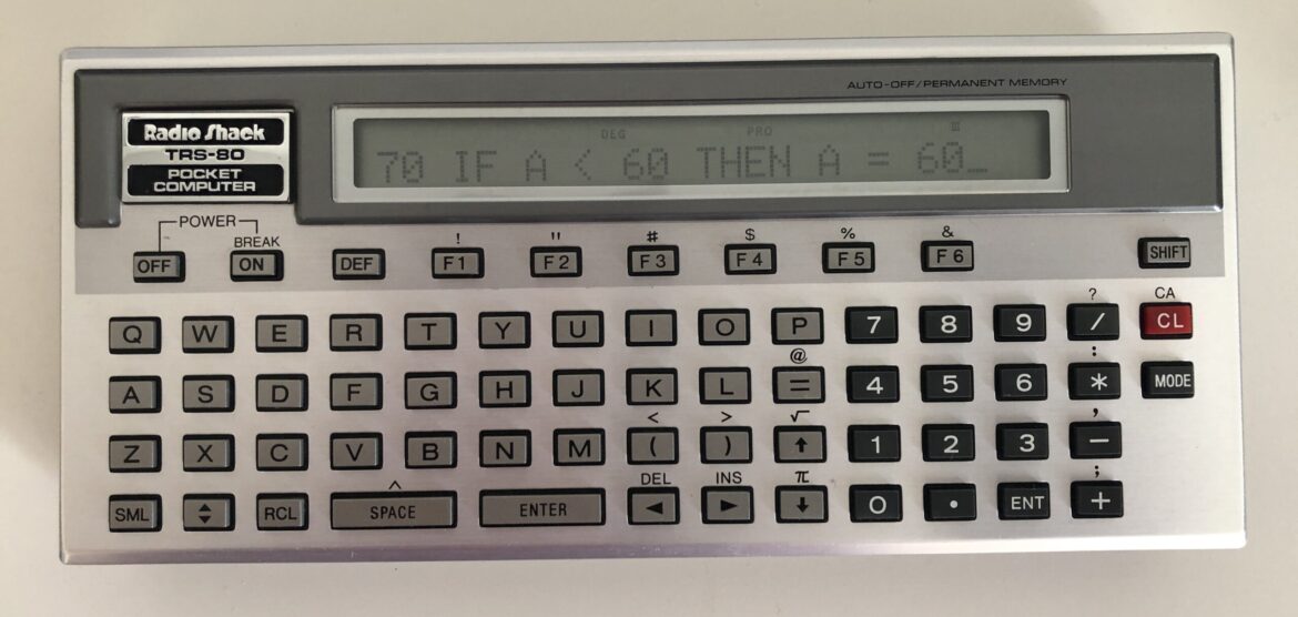 Tandy TRS-80 Pocket Computer Model PC-2