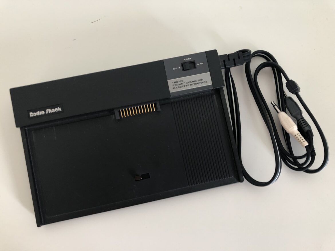 Tandy PC-4 Cassette Interface