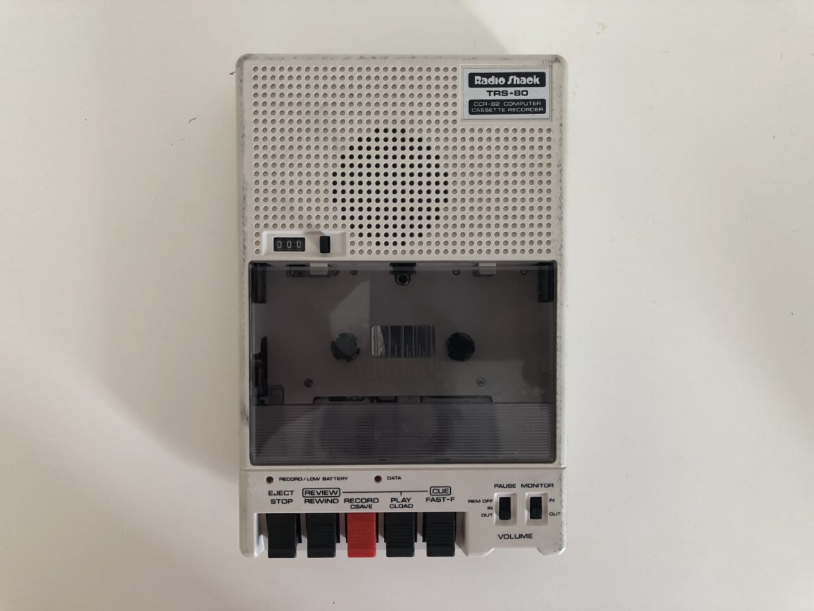 Radio Shack TRS-80 CCR-82 Computer Cassette Recorder