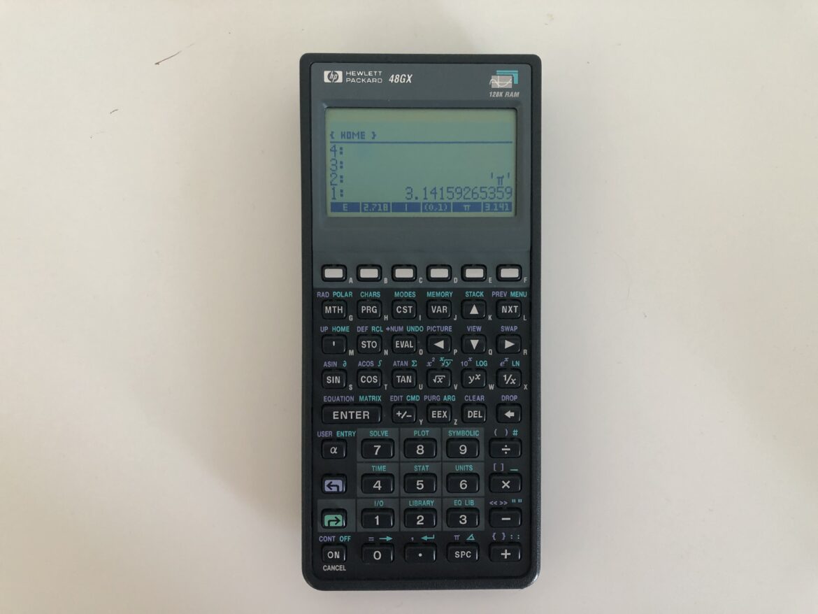 HP-48GX Graphic Scientific Calculator