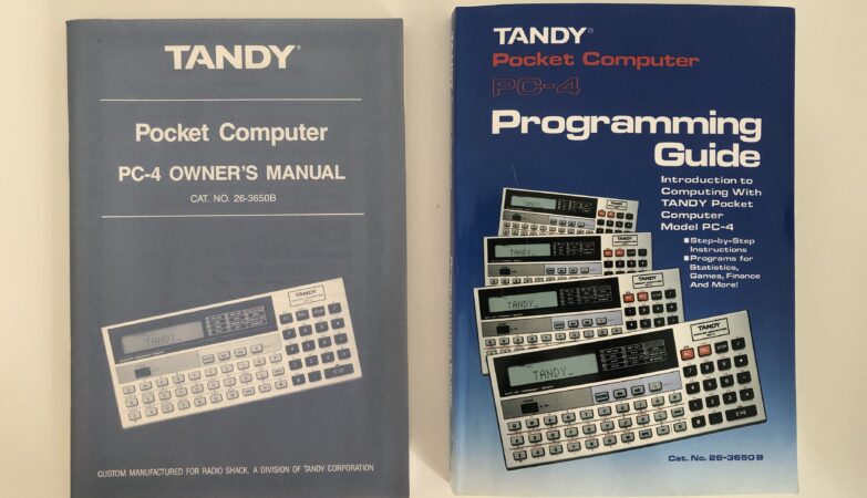 Tandy Pocket Computer PC-4 Programming Guide