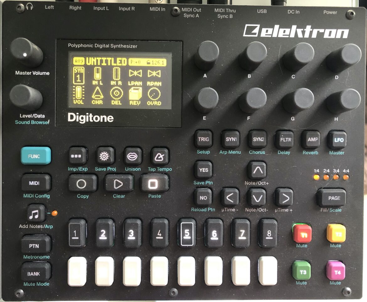 Elektron Digitone Polyphonic Digital Synthesizer