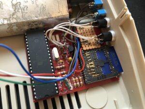 SD2IEC Internal inside Commodore 64C